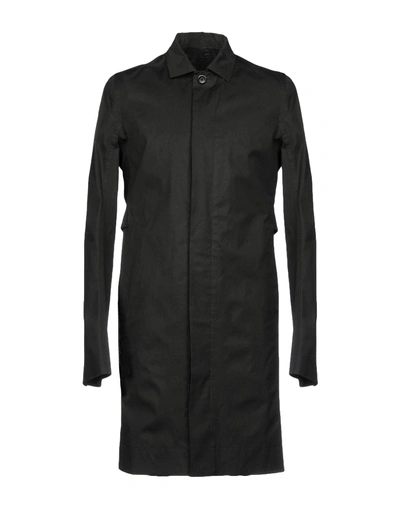 Shop Rick Owens Full-length Jacket In Black