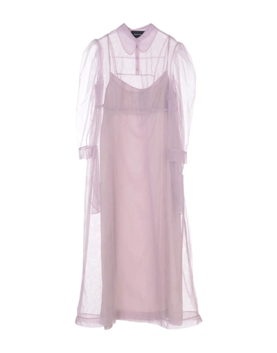 Shop Simone Rocha 3/4 Length Dresses In Lilac