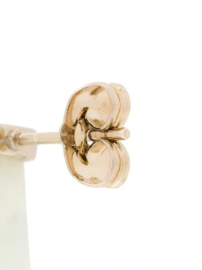 Iosselliani Elegua Horn Earrings In Metallic