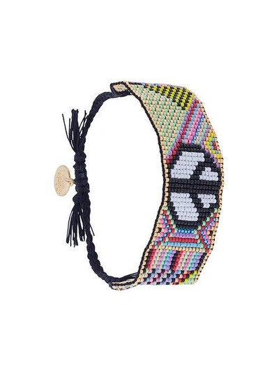 Shop Venessa Arizaga Peace Symbol Bracelet
