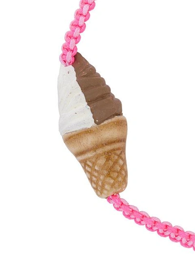 Shop Venessa Arizaga Ice Cream Cone Bracelet