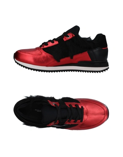 Shop Dolce & Gabbana Man Sneakers Red Size 8 Lambskin, Polyester, Calfskin