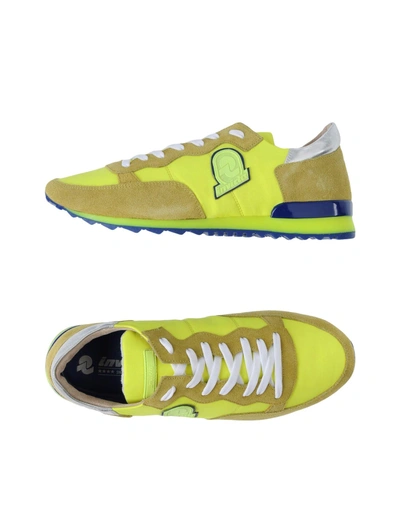 Shop Invicta Sneakers In Yellow