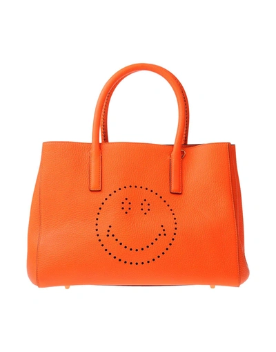 Shop Anya Hindmarch Handbag In Orange