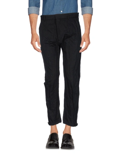 Shop Prada Casual Pants In Black