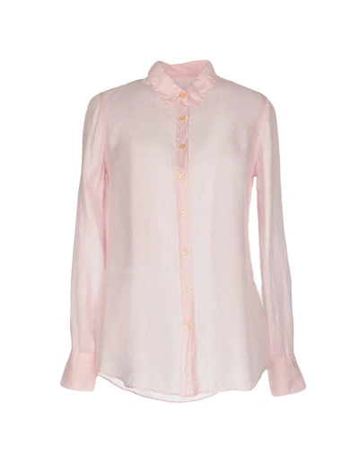 Shop Fred Perry Shirts In Pink