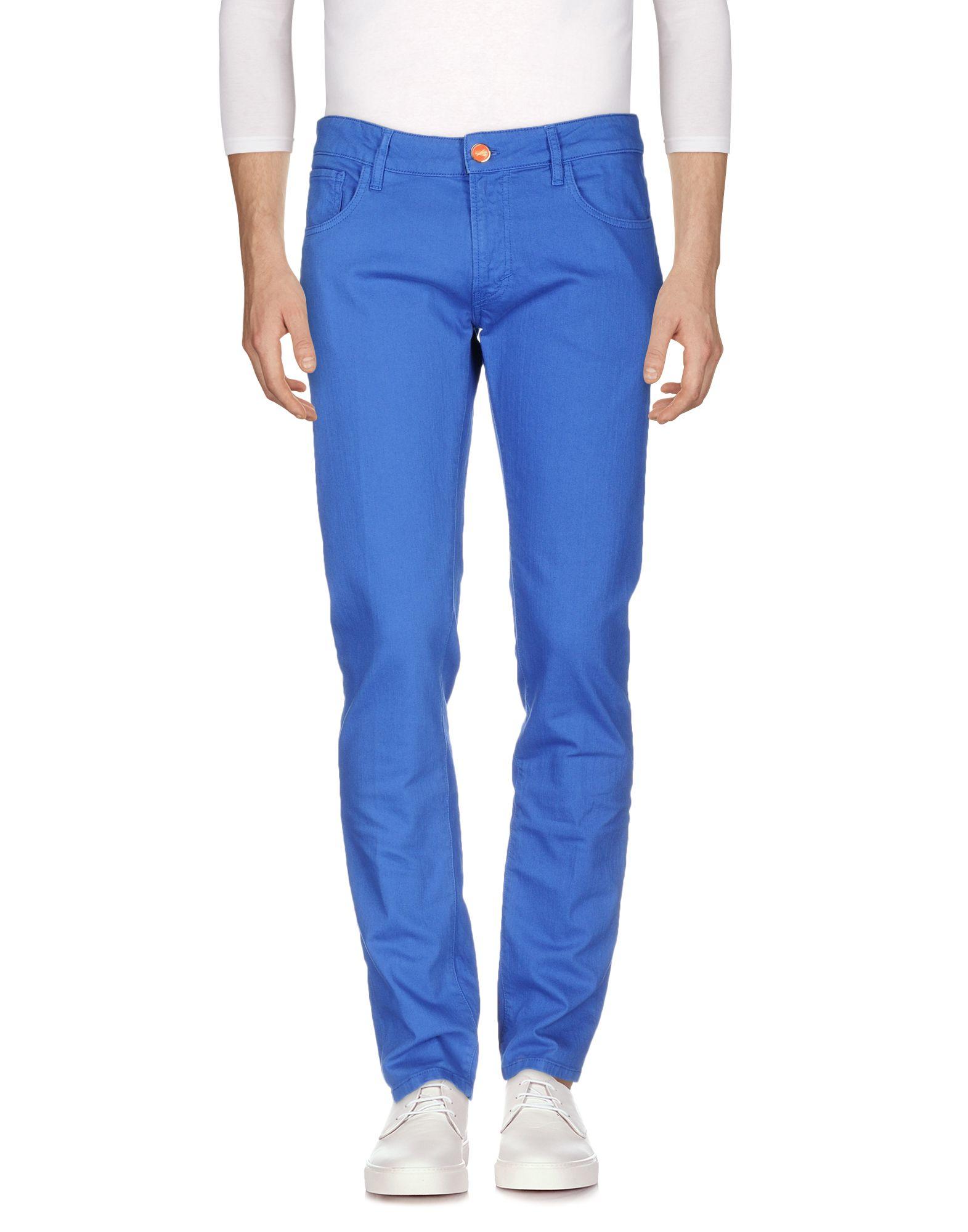 Pt05 Denim Pants In Bright Blue | ModeSens