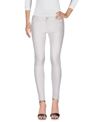 Shop Entre Amis Jeans In Light Grey