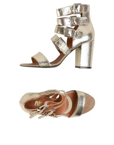Shop Paris Texas Sandals In Platinum