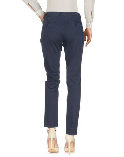 Shop Weekend Max Mara Casual Pants In Dark Blue