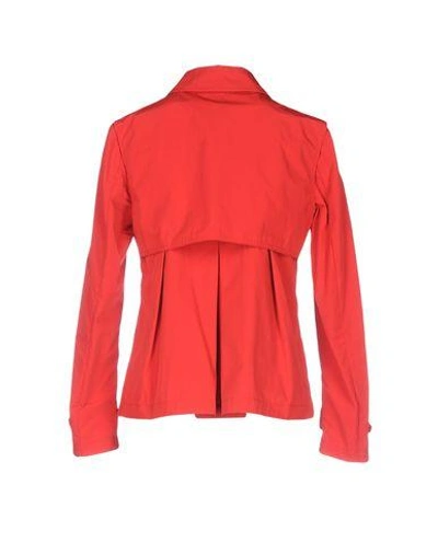 Shop Add Overcoats In Red