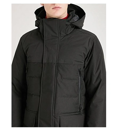 Shop Canada Goose Balmoral Quilted Shell-down Parka In Black Hb/black