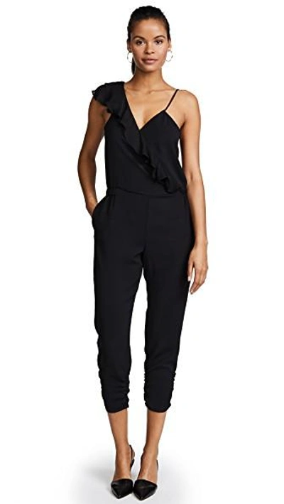 Shop Parker Addison Combo Jumpsuit In Black