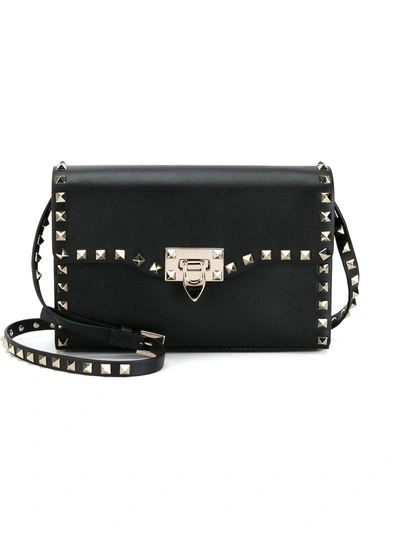 Shop Valentino Garavani Rockstud Shoulder Bag