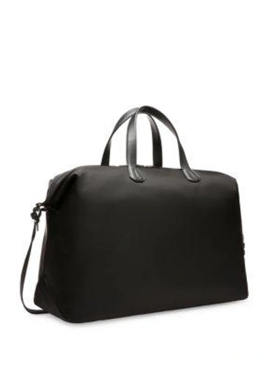 Shop Bally Camer Nylon Weekender Bag In Black