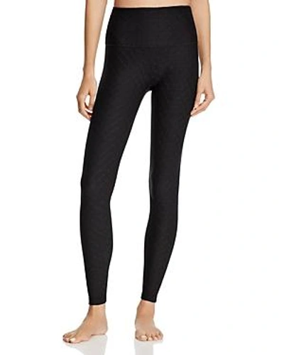 Shop Beyond Yoga Can't Quilt You High-rise Leggings In Jet Black