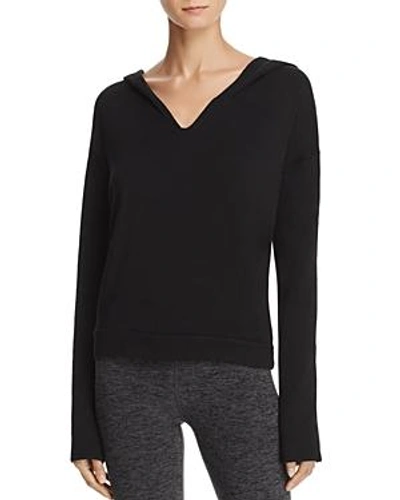Shop Beyond Yoga Look Under The Hoodie Sweatshirt In Black