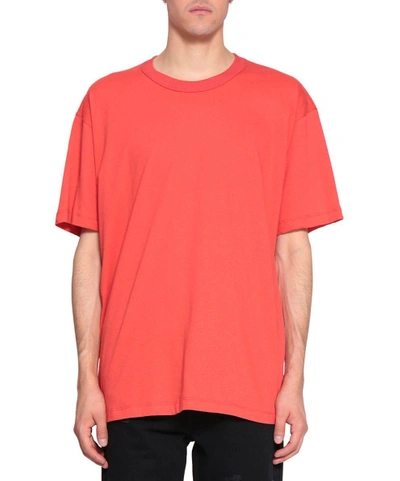 Shop Amen Cotton T-shirt In Arancione