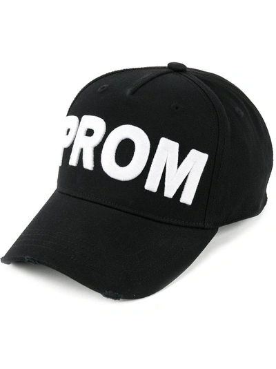 Shop Dsquared2 Prom Cap In Black