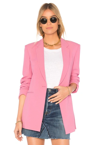 Shop Theory Power 2 Blazer In Pink