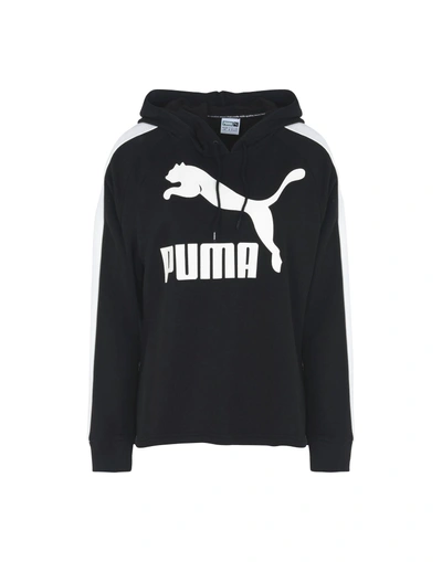 Shop Puma Athletic Sweatshirts In Black