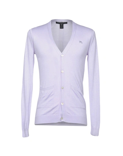 Shop Marc By Marc Jacobs Cardigan In Lilac