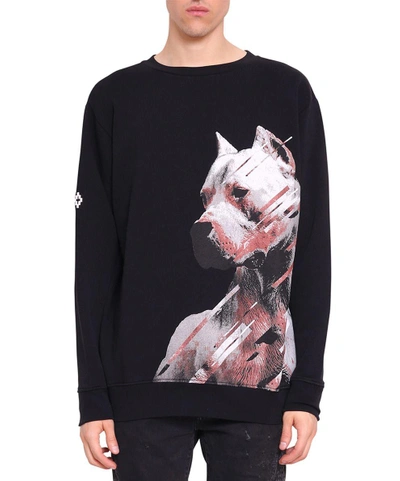 Marcelo Burlon County Of Milan Dog Graphic Sweatshirt In Black | ModeSens