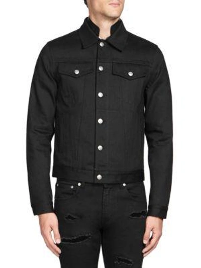 Shop Alexander Mcqueen Long-sleeve Buttoned Jacket In Black Multi