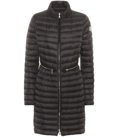 Shop Moncler Agatelon Down Coat In Black