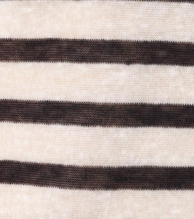 Shop Alexander Wang T Striped Long-sleeved Shirt