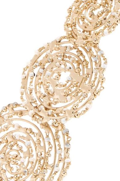 Shop Rosantica Pizzo Gold-tone Faux Pearl Earrings