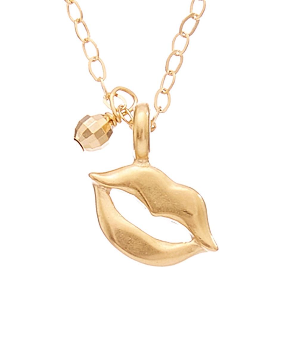 Dogeared 14k Gold Over Silver So Cute Necklace In Gold