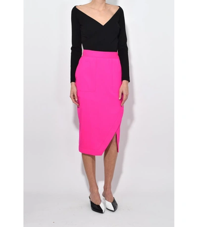 Shop Altuzarra Pink Hibiscus Wilcox Skirt