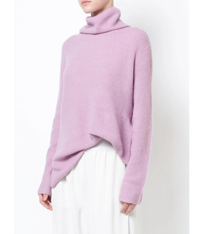 Shop Sies Marjan Purple Fern Turtleneck Sweater
