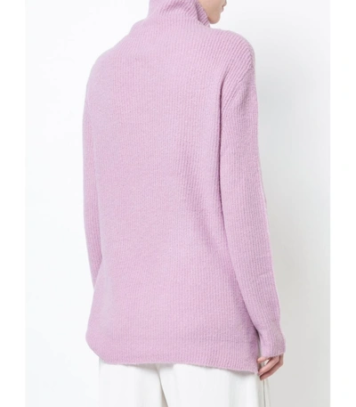 Shop Sies Marjan Purple Fern Turtleneck Sweater