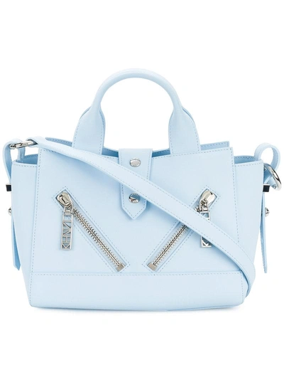 Shop Kenzo Mini Kalifornia Shoulder Bag - Blue