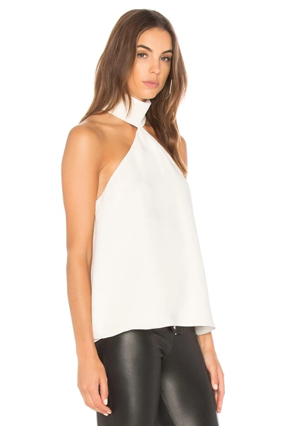 Shop Amanda Uprichard Queens Top In Ivory