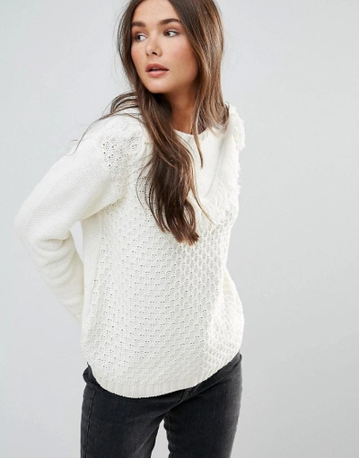 Shop Somedays Lovin Infinite Skies Sweater-white