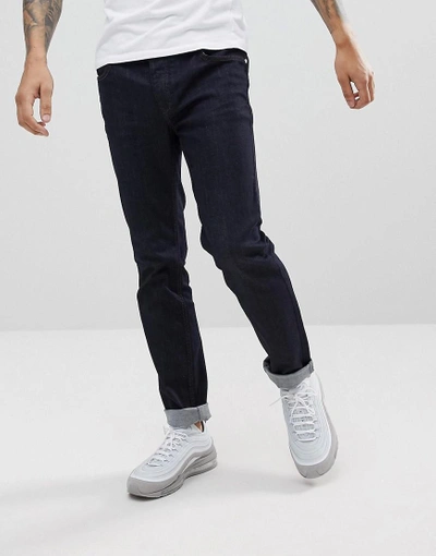 Shop Wesc Eddy Slim Fit Jeans In Rinse Denim - Blue