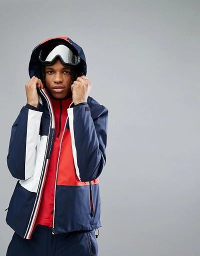 Tommy Hilfiger X Rossignol Richard Padded Ski Jacket - Navy | ModeSens