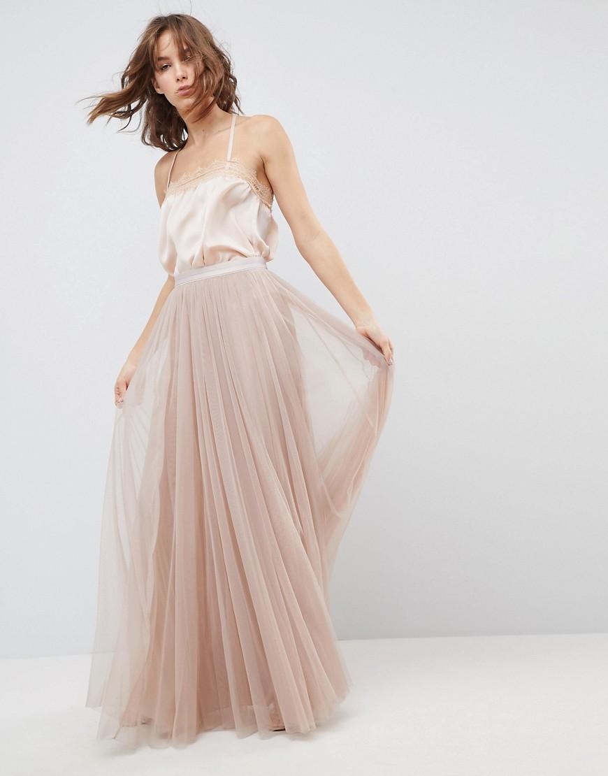needle and thread maxi skirt