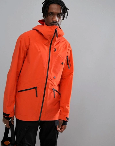Peak Performance Bec J Lightweight Ski Jacket In Orange - Orange | ModeSens
