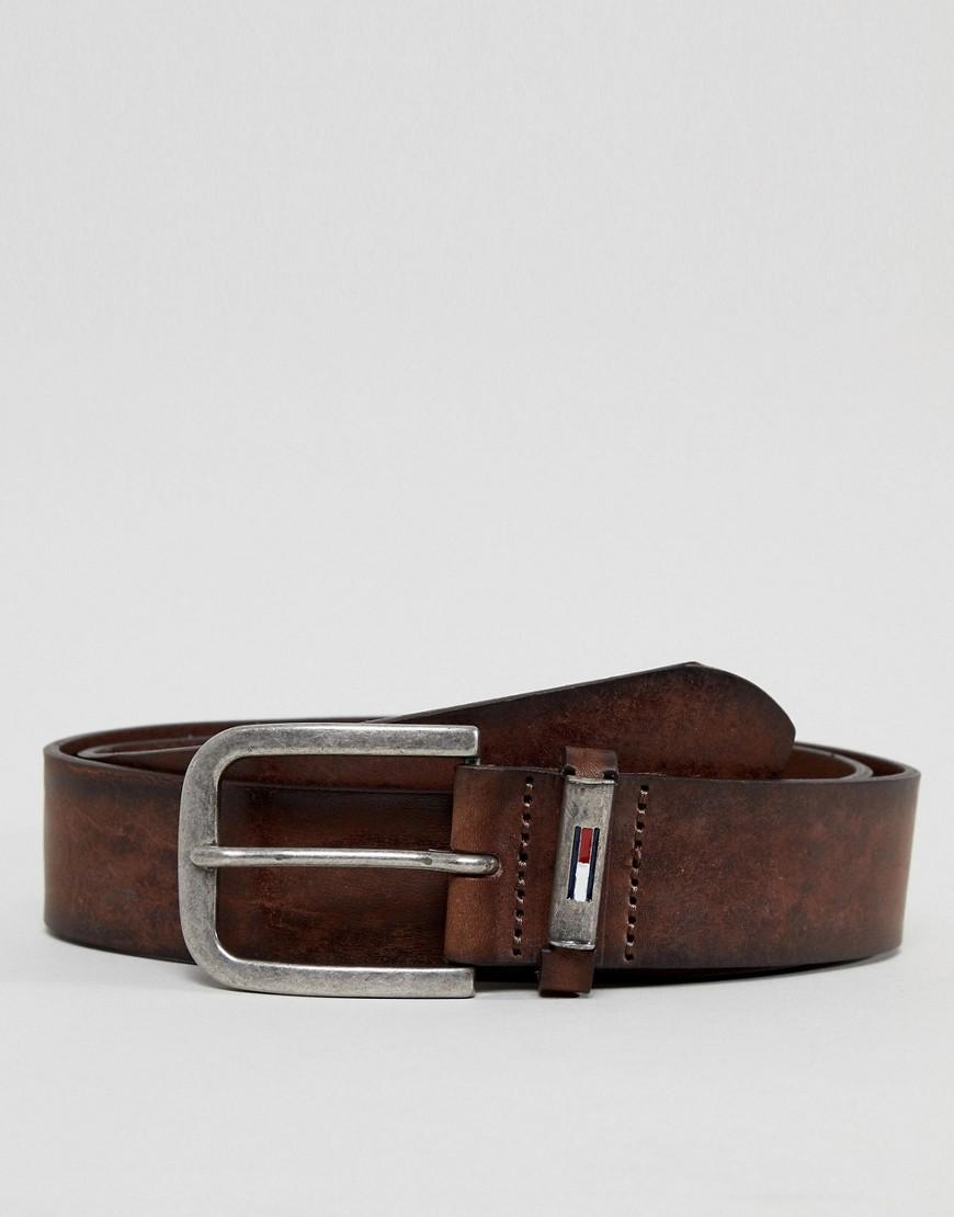 tommy hilfiger flag loop belt