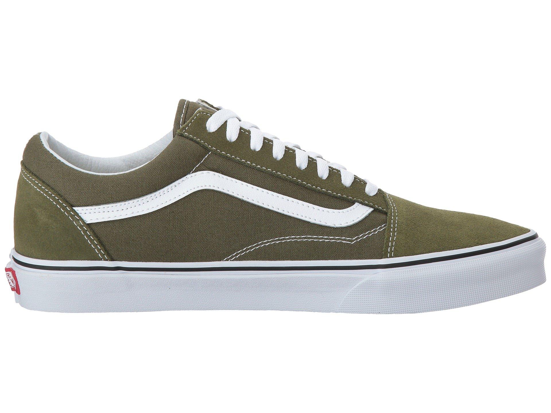 vans old skool winter moss
