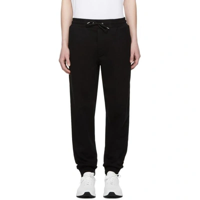 Shop Mcq By Alexander Mcqueen Mcq Alexander Mcqueen Black Logo Lounge Pants In 1000.black