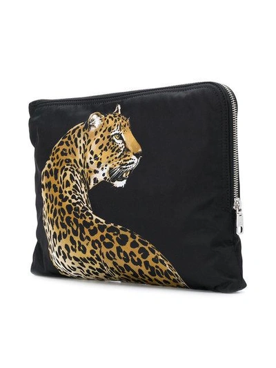 Shop Dolce & Gabbana Leopard Print Pouch