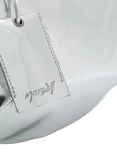 Shop Marsèll Gobetta Shoulder Bag In Metallic