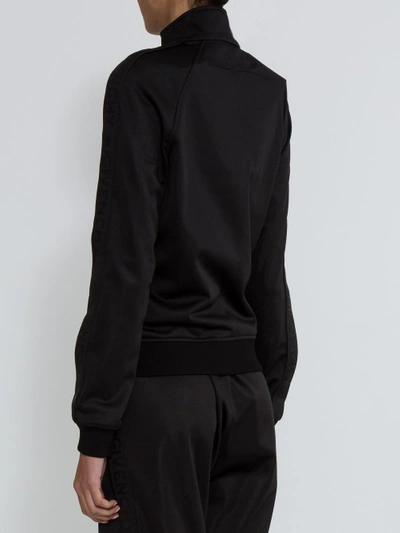 Shop Givenchy Zipped Fitted Sweatshirt