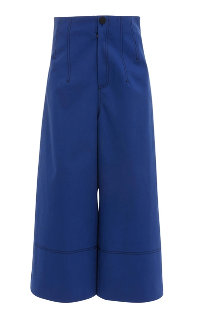 Shop Sea Kamille Popstitch Pant In Blue