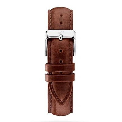 Shop About Vintage Brown Leather Strap & Steel